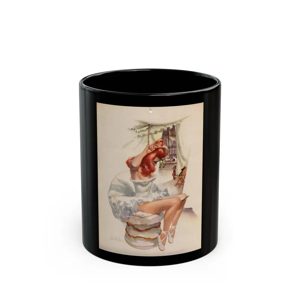 Esquire P08 Mar - Black Coffee Mug-11oz-Go Mug Yourself