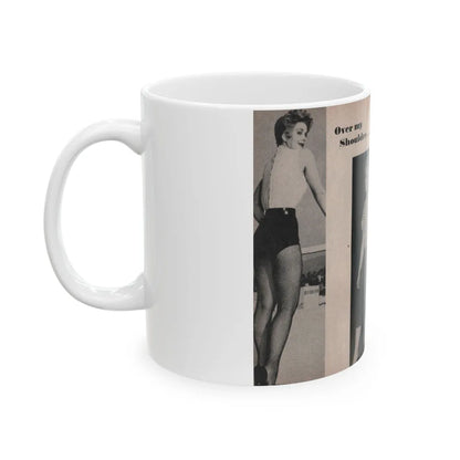 Kim Novak #160 - Scanned Mag. 66 Photos (Vintage Female Icon) White Coffee Mug-Go Mug Yourself