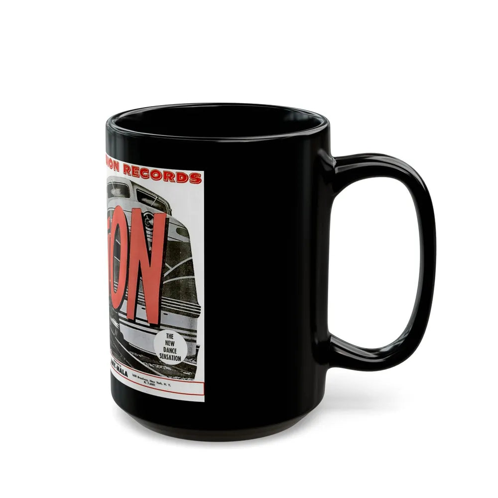 Little Eva (Music Poster) Black Coffee Mug-Go Mug Yourself