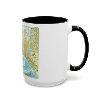 USA - Alaska (1956) (Map) Accent Coffee Mug-Go Mug Yourself