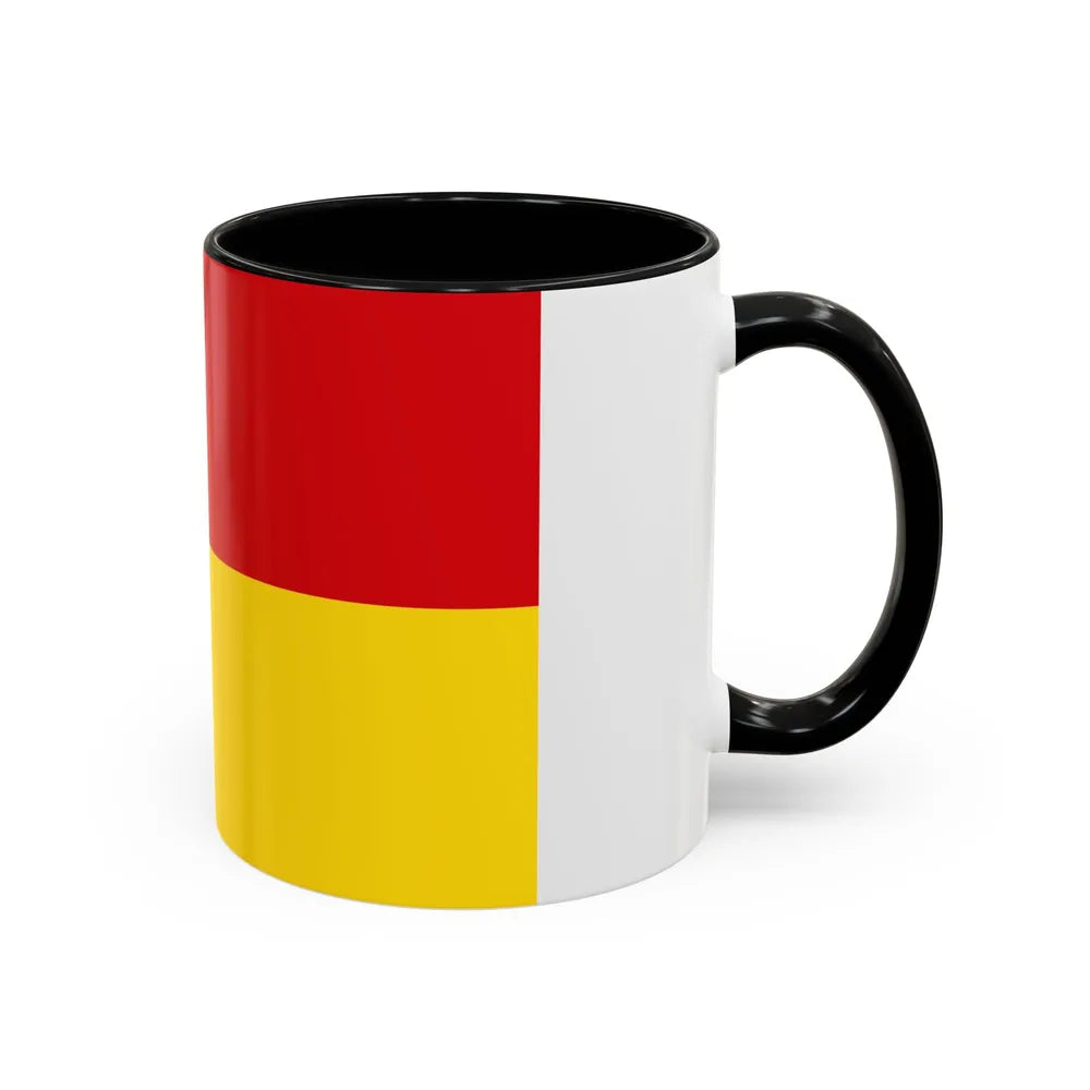 Flag of Chone Ecuador - Accent Coffee Mug-Go Mug Yourself