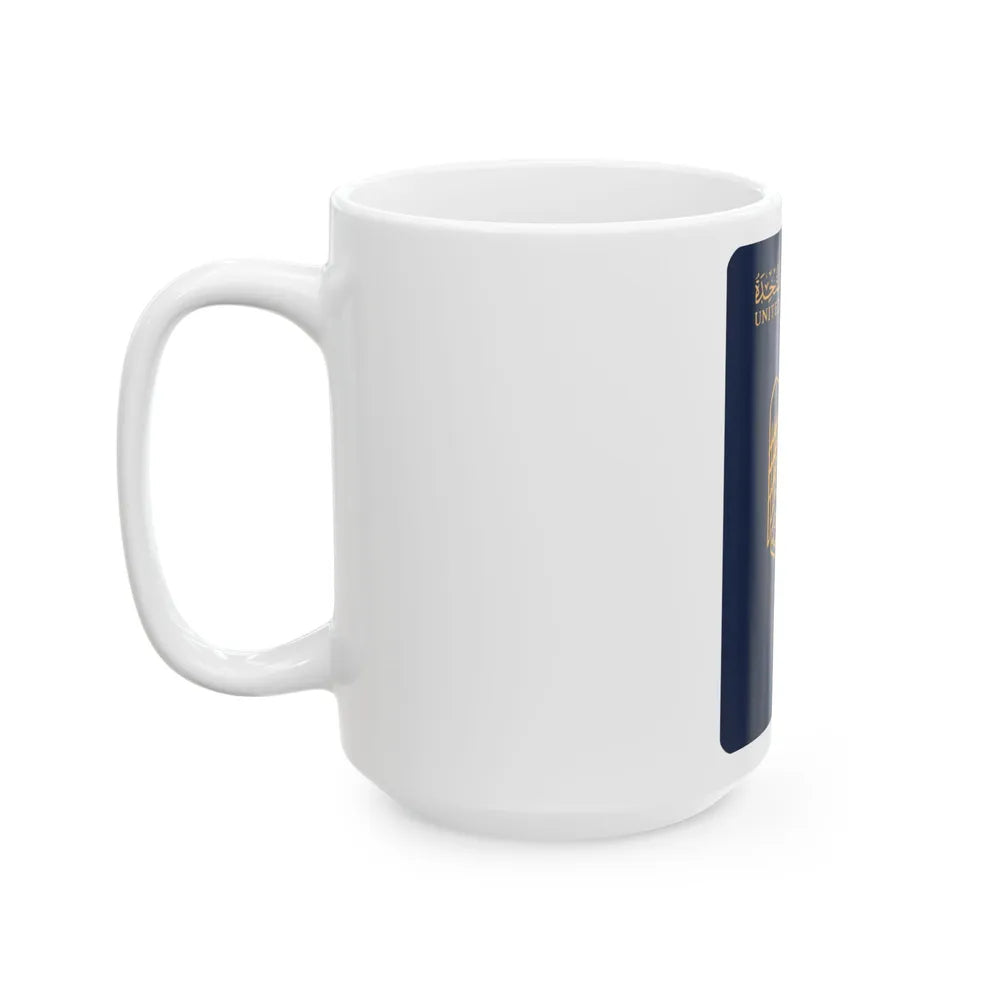 UAE Passport - White Coffee Mug-Go Mug Yourself