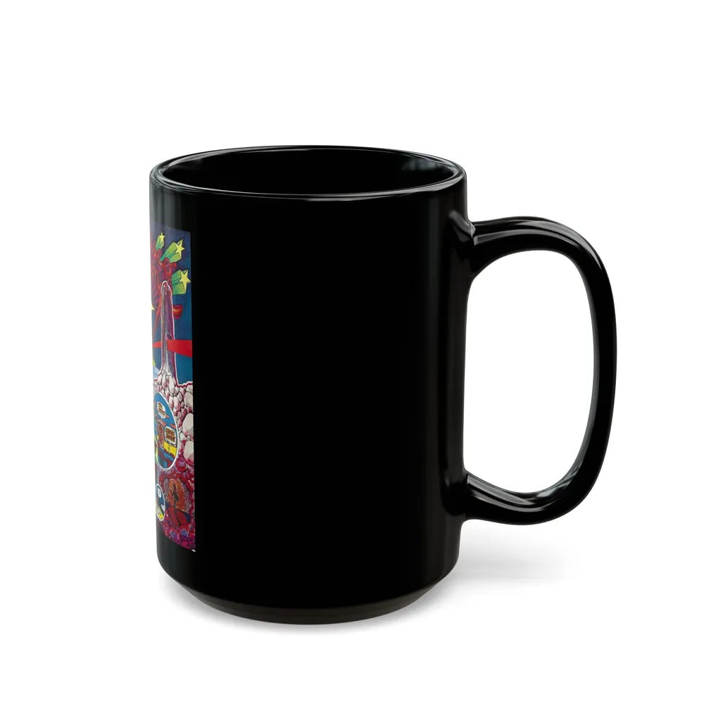 San Francisco International Pop Festival 1968 (Music Poster) Black Coffee Mug-Go Mug Yourself