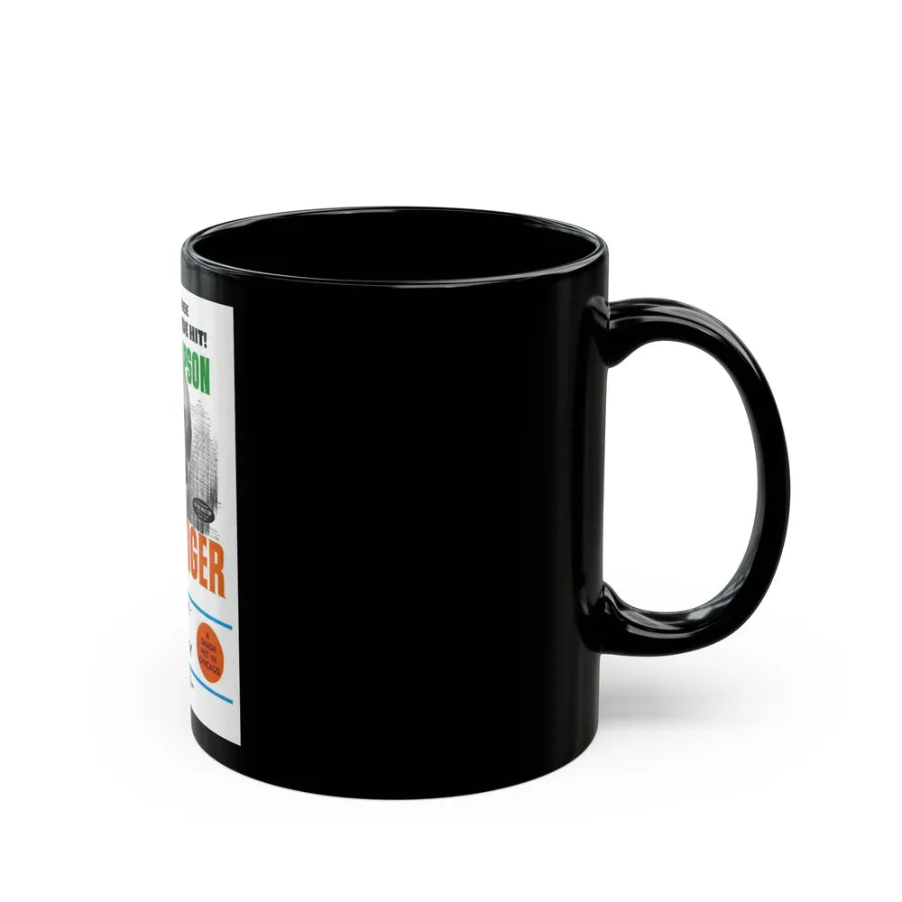 Sue Thompson 1964 (Music Poster) Black Coffee Mug-Go Mug Yourself