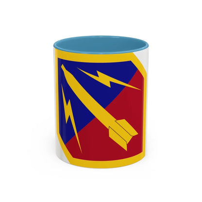 Ordnance Missile Command (U.S. Army) Accent Coffee Mug-11oz-Light Blue-Go Mug Yourself