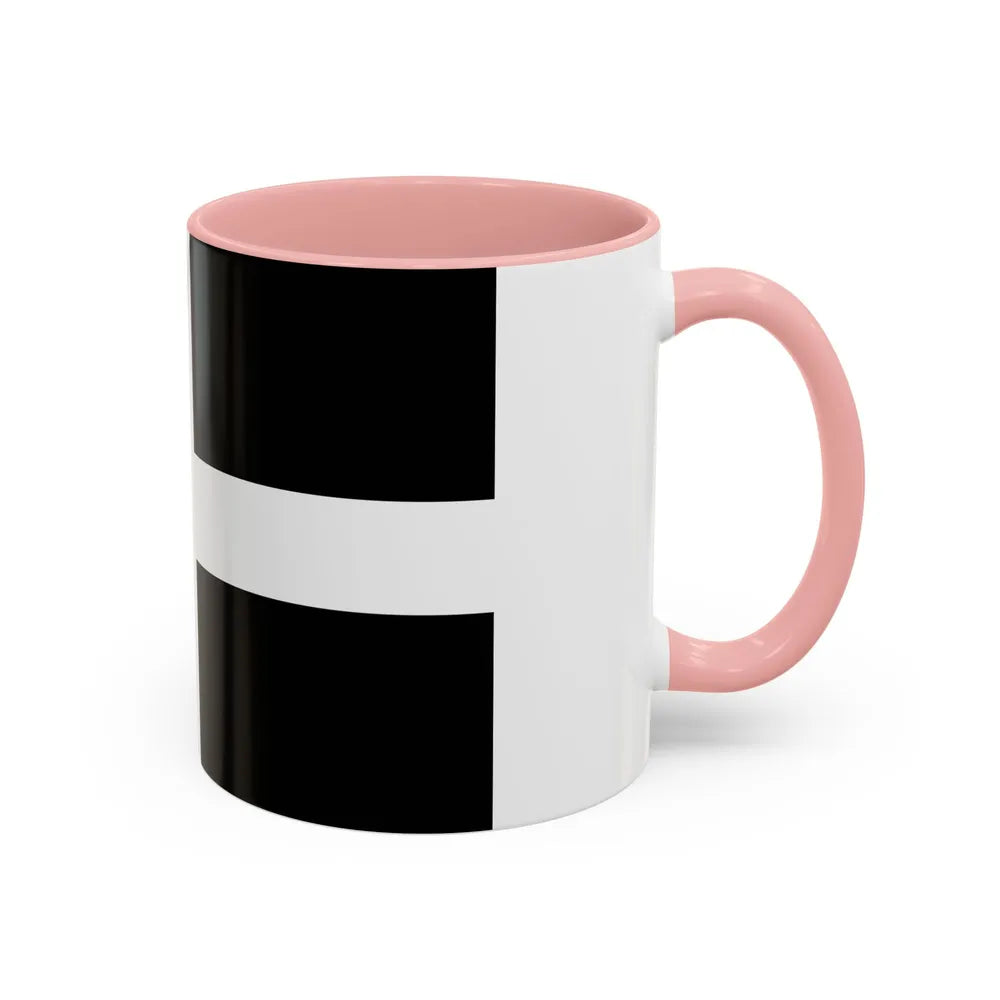 Flag of Cornwall UK - Accent Coffee Mug-Go Mug Yourself