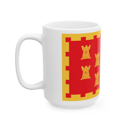 Flag of Greater Manchester UK - White Coffee Mug-Go Mug Yourself