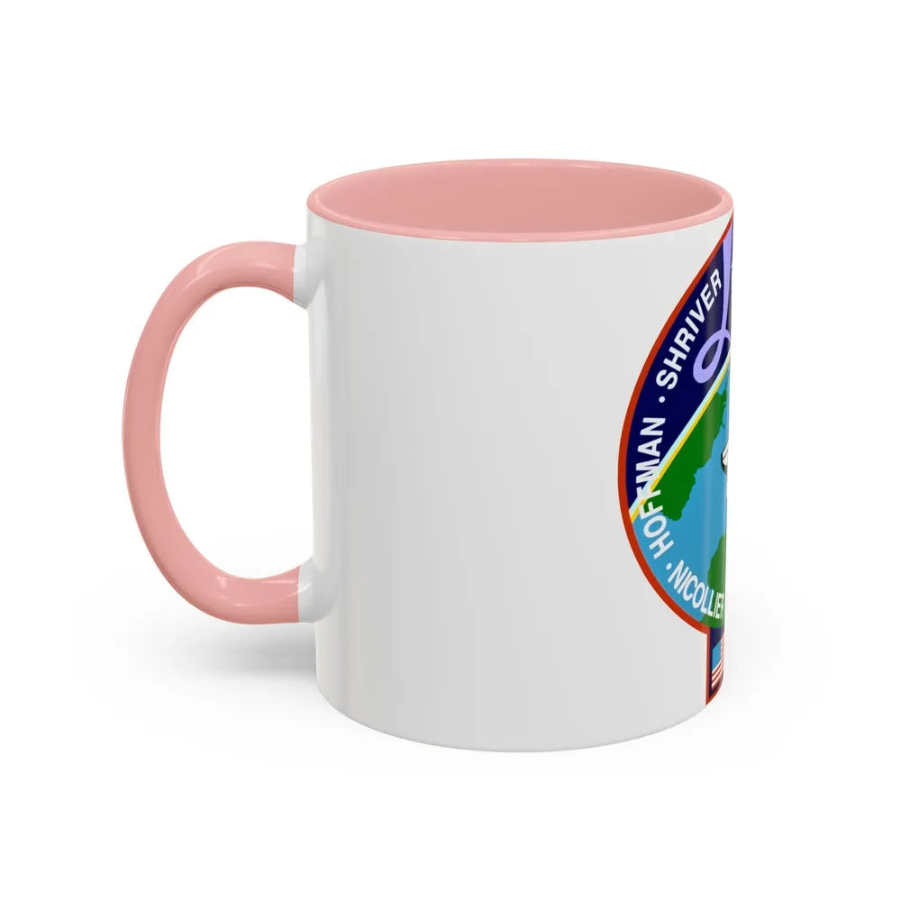 STS 46 (NASA) Accent Coffee Mug-Go Mug Yourself