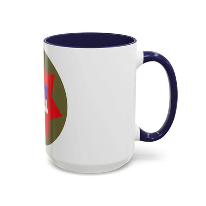 VII Corps (U.S. Army) Accent Coffee Mug-Go Mug Yourself