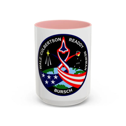 STS 51 L (NASA) Accent Coffee Mug-15oz-Pink-Go Mug Yourself