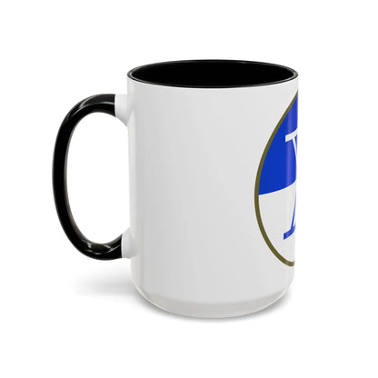 X Corps (U.S. Army) Accent Coffee Mug-Go Mug Yourself