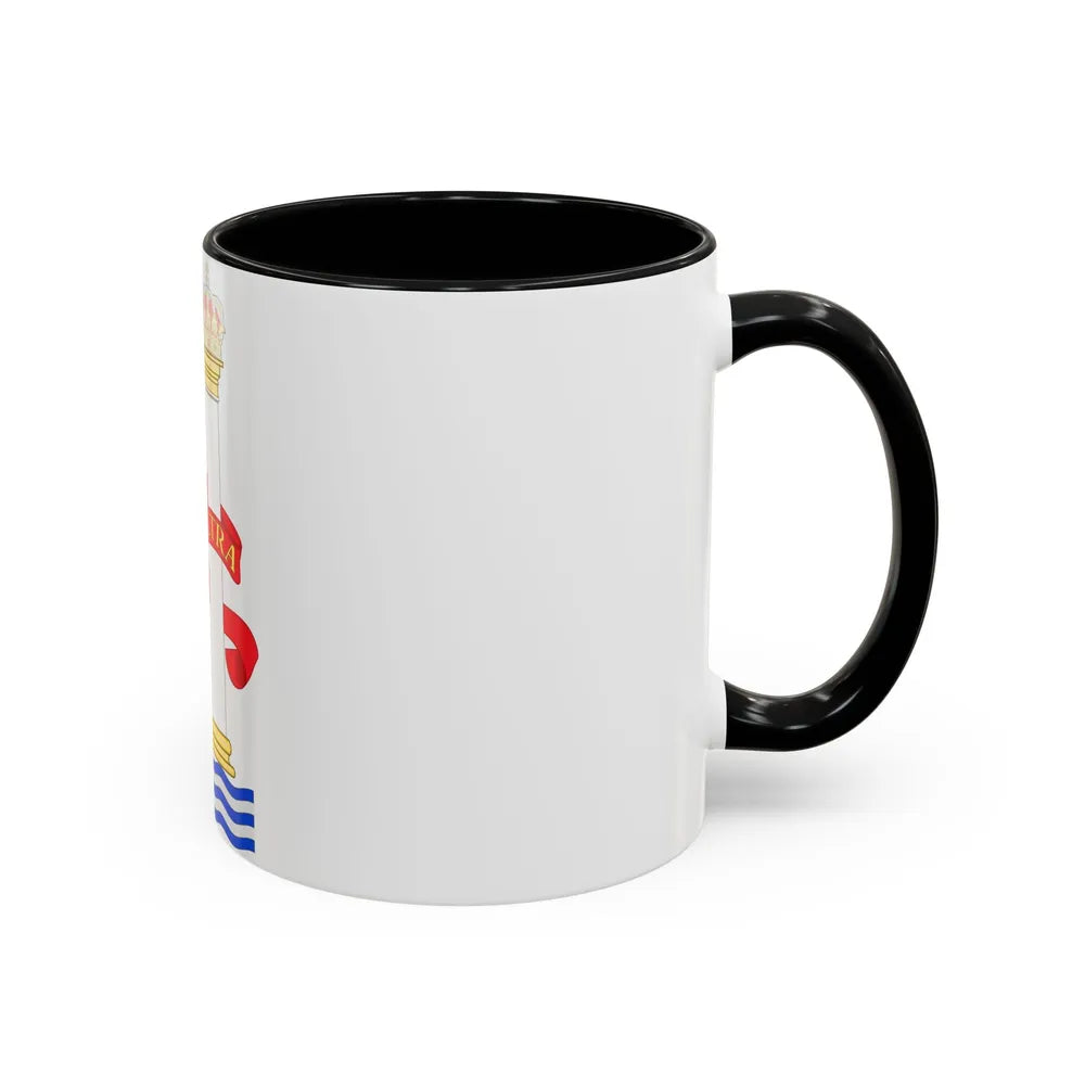 Pillars of Hercules - Accent Coffee Mug-Go Mug Yourself