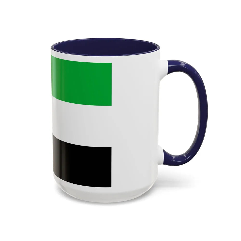 Flag of Extremadura Spain - Accent Coffee Mug-Go Mug Yourself