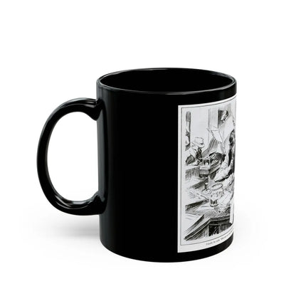 Fed Up With Work, 1931 - Black Coffee Mug-Go Mug Yourself