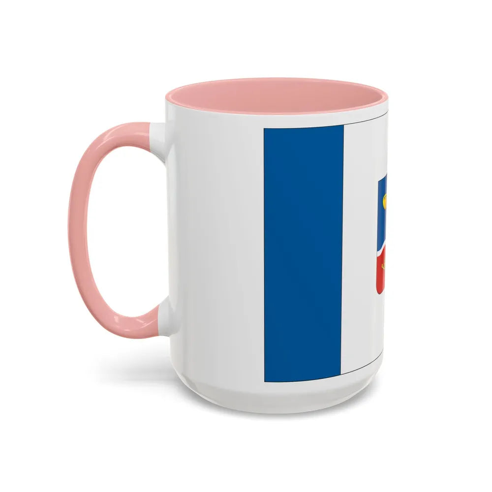 Flag of Simferopol Ukraine - Accent Coffee Mug-Go Mug Yourself