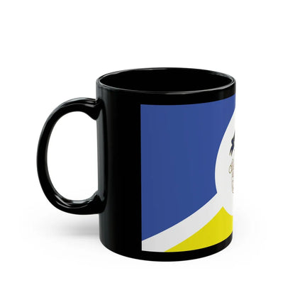 Flag of Winnipeg Canada - Black Coffee Mug-Go Mug Yourself