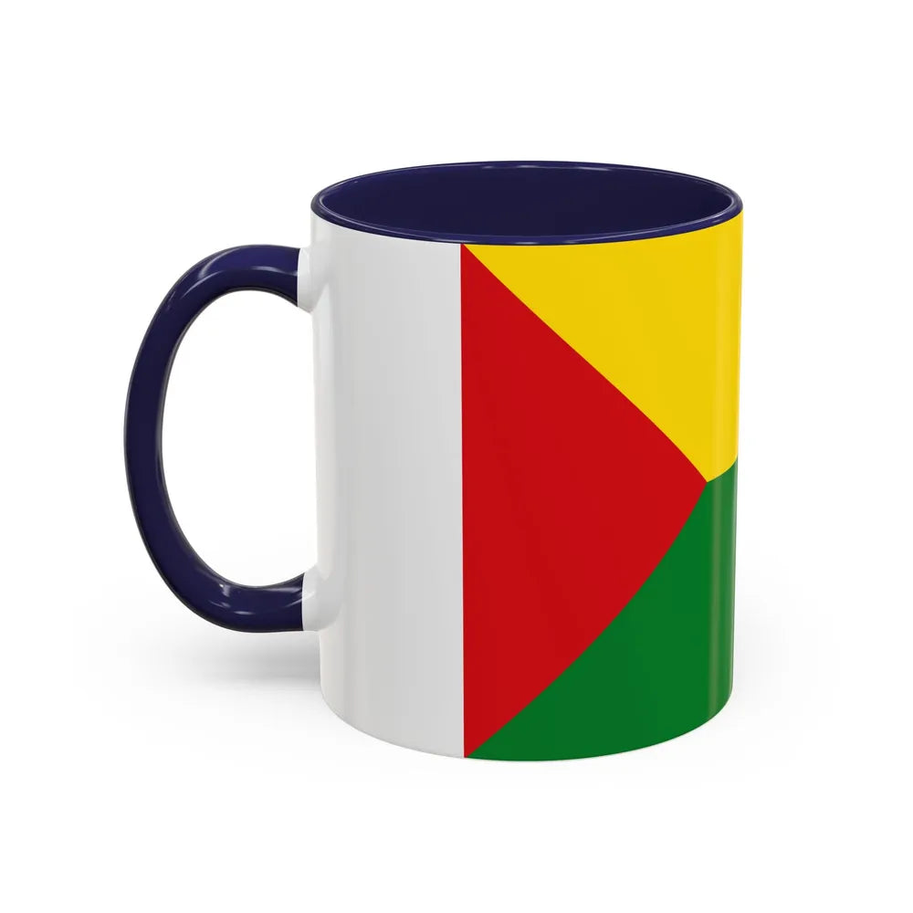 Flag of Abejorral Colombia - Accent Coffee Mug-Go Mug Yourself