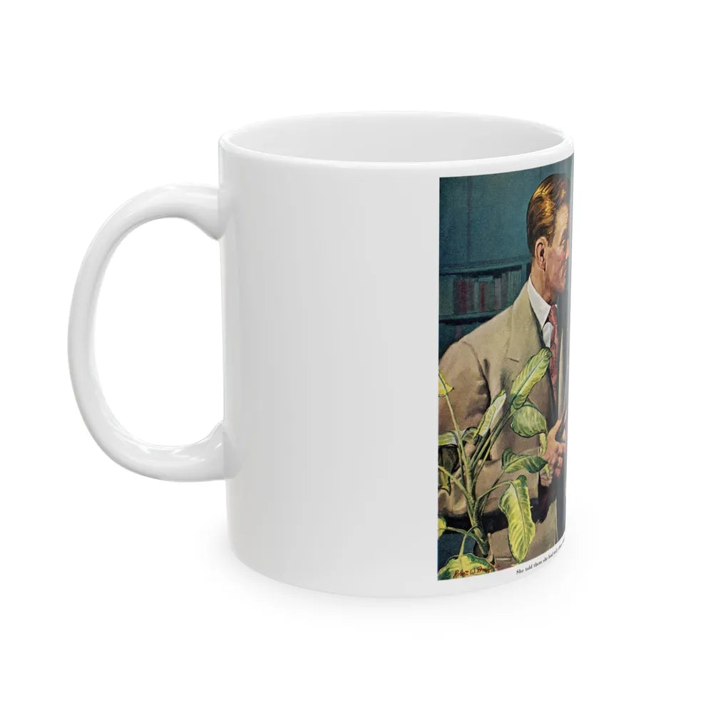 Female Conspiracy of One, 1950 - White Coffee Mug-Go Mug Yourself