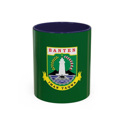 Flag of Banten Indonesia - Accent Coffee Mug-11oz-Navy-Go Mug Yourself