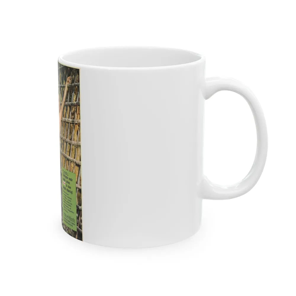 Terry Moore #166 - Mag. Cover (Vintage Female Icon) White Coffee Mug-Go Mug Yourself