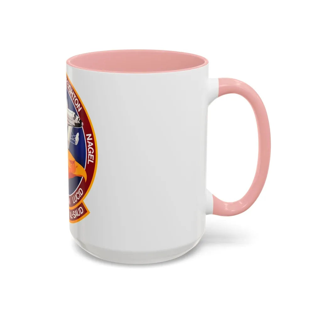 STS 51 g (NASA) Accent Coffee Mug-Go Mug Yourself