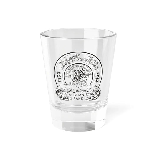 Da Afghanistan Bank Logo (Afghanistan) (Coat of Arms) Shot Glass 1.5oz 1.5oz - Go Mug Yourself