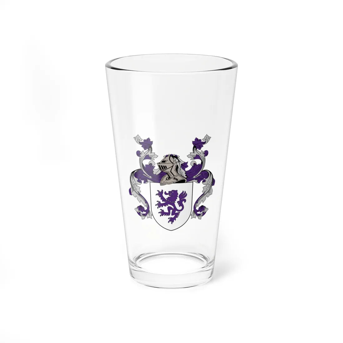 Da Silva Family Coat of Arms (Portugal) (Coat of Arms) Pint Glass 16oz 16oz - Go Mug Yourself