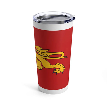 Flag of Aquitaine France - Tumbler 20oz-Go Mug Yourself