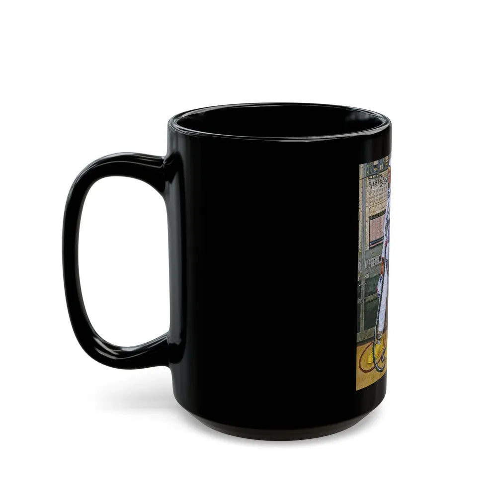 Rockwell2 (14) - Black Coffee Mug-Go Mug Yourself