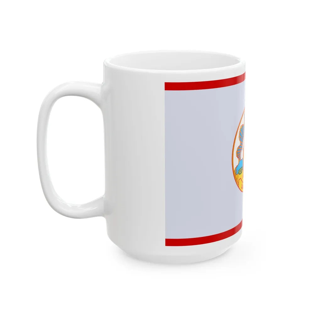 Flag of Mokdahan Province Thailand - White Coffee Mug-Go Mug Yourself