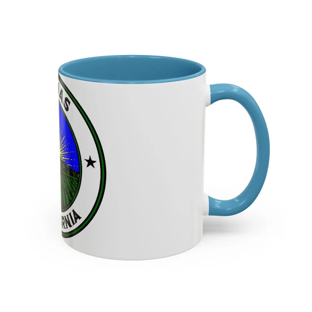 Seal of Salinas California - Accent Coffee Mug-Go Mug Yourself