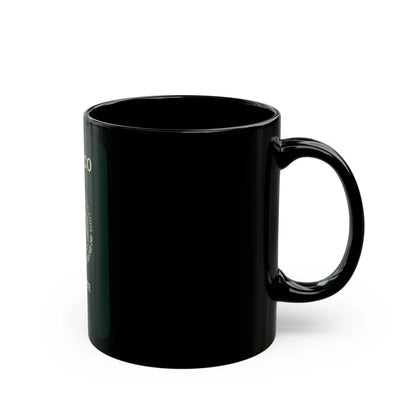 Mexican Passport - Black Coffee Mug-Go Mug Yourself