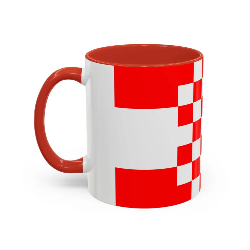 Flag of Hamm Germany - Accent Coffee Mug-Go Mug Yourself