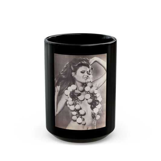 Pamela Tiffin #25 - Mag. Page (Vintage Female Icon) Black Coffee Mug-15oz-Go Mug Yourself