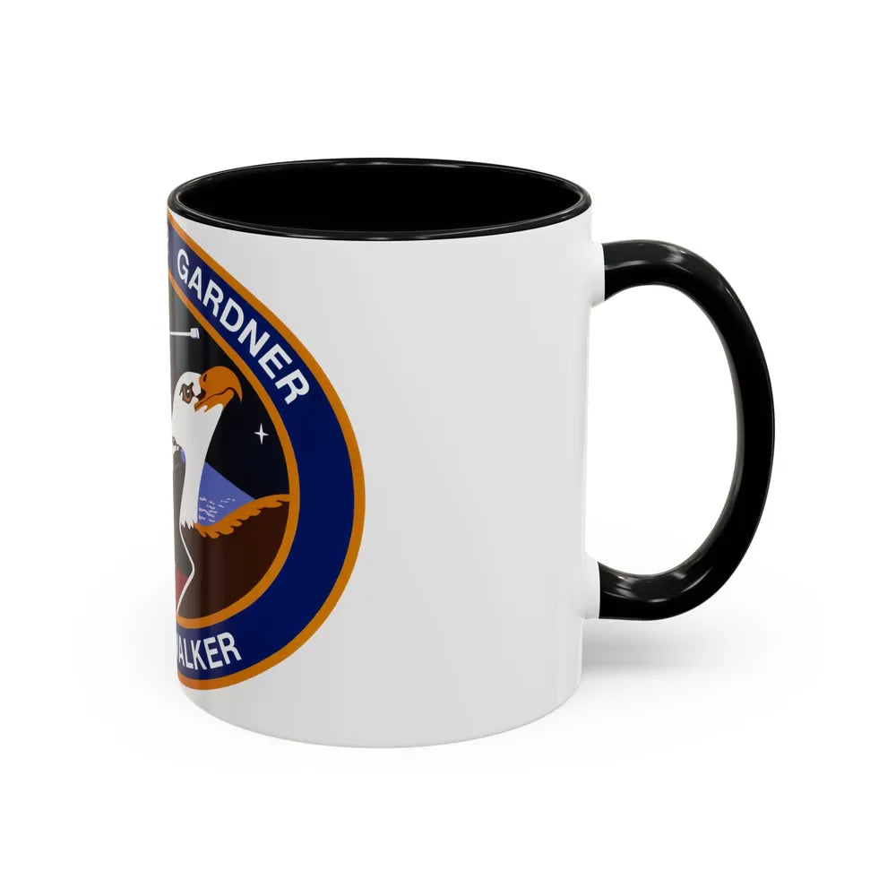 STS 51 a (NASA) Accent Coffee Mug-Go Mug Yourself