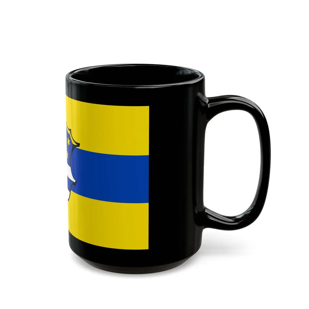 Flag of Neustadt an der Waldnaab Germany - Black Coffee Mug-Go Mug Yourself