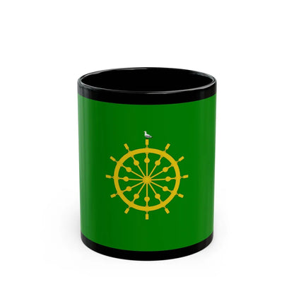 Flag of Ta' Xbiex Malta - Black Coffee Mug-11oz-Go Mug Yourself