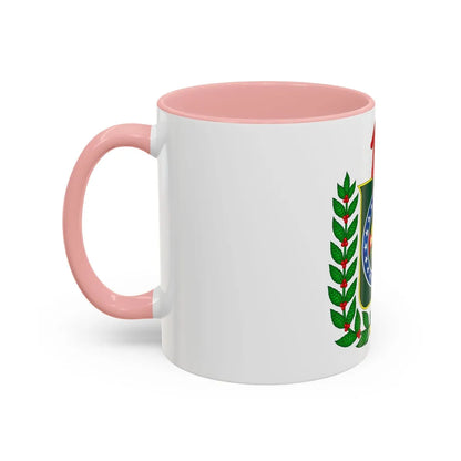 Republican Convention Brazil Emblem - Accent Coffee Mug-Go Mug Yourself