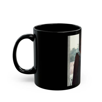 Tina Louise #95 - See through night gown (Vintage Female Icon) Black Coffee Mug-Go Mug Yourself