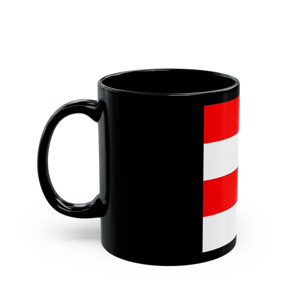 Flag of Zofingen Switzerland - Black Coffee Mug-Go Mug Yourself