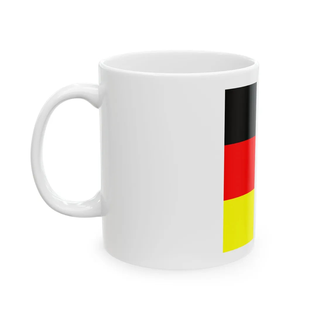 DACH minimal (Germany) White Coffee Mug - Go Mug Yourself