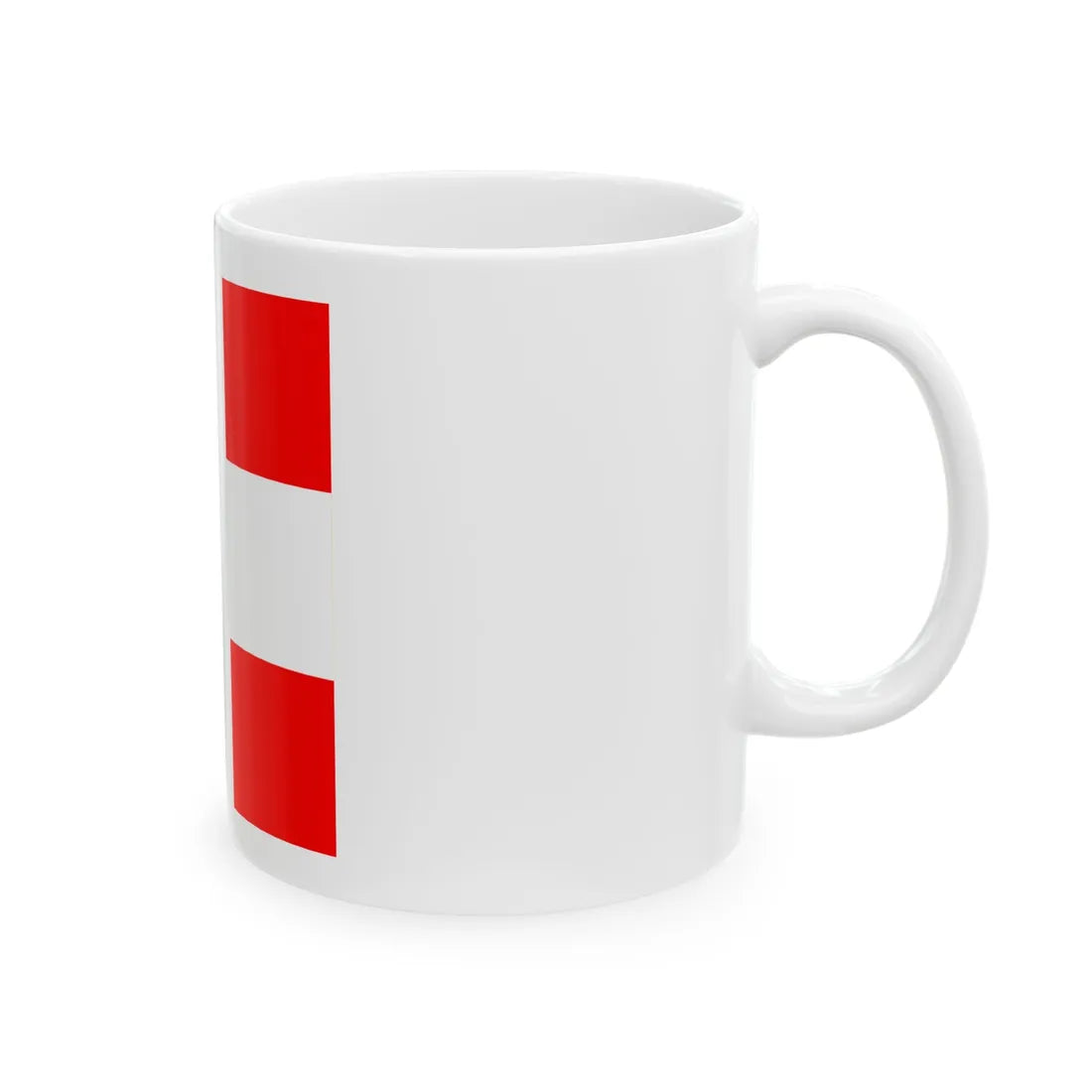 DACH minimal (Germany) White Coffee Mug - Go Mug Yourself