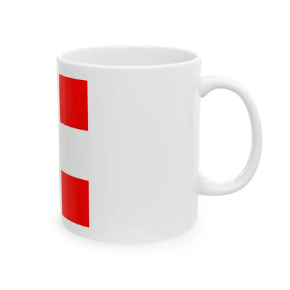DACH minimal (Germany) White Coffee Mug - Go Mug Yourself