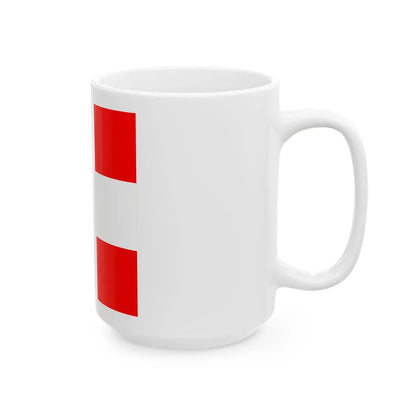 DACH minimal (Germany) White Coffee Mug - Go Mug Yourself