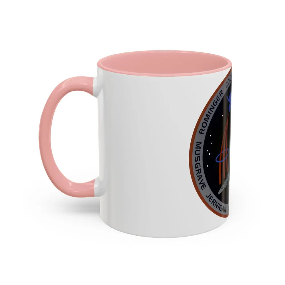 STS 80 (NASA) Accent Coffee Mug-Go Mug Yourself