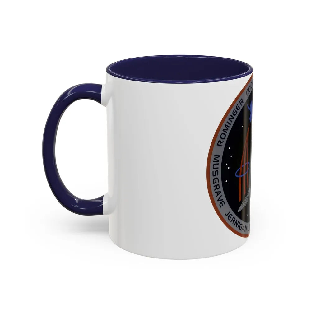 STS 80 (NASA) Accent Coffee Mug-Go Mug Yourself