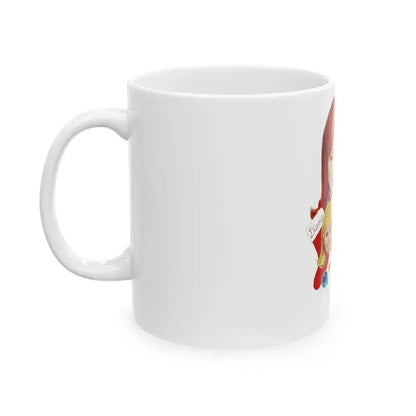 Daddy, Come Home, Woman's Day, December 1972 - White Coffee Mug - Go Mug Yourself