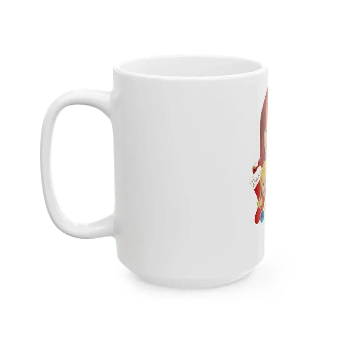 Daddy, Come Home, Woman's Day, December 1972 - White Coffee Mug - Go Mug Yourself