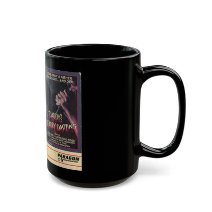 DADDYS DEADLY DARLING (VHS COVER) - Black Coffee Mug-Go Mug Yourself