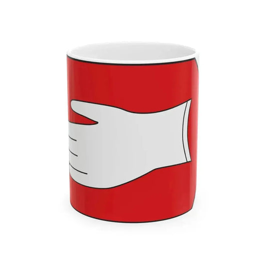Dadiani flag 1358 (Georgia) White Coffee Mug 11oz - Go Mug Yourself